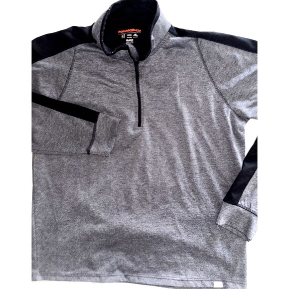 HAWKE & CO. Pro Series Quarter Zip Pullover Sportswear Grey Heather Men's XL - Picture 1 of 3